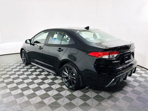 Midnight Black Metallic 2025 Toyota Corolla SE