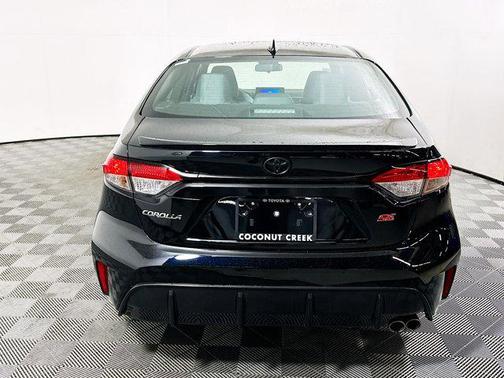Midnight Black Metallic 2025 Toyota Corolla SE