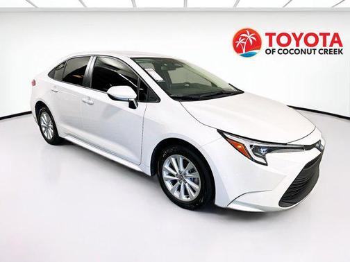 Pearl 2024 Toyota Corolla Hybrid LE