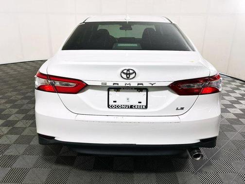 Super White 2020 Toyota Camry LE
