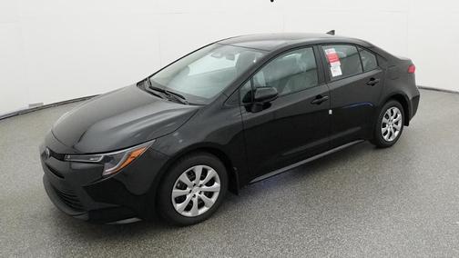 Midnight Black Metallic 2026 Toyota Corolla LE