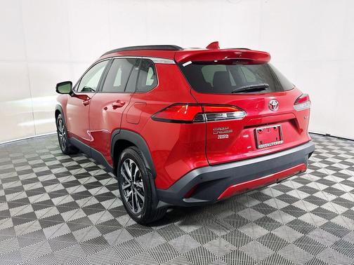Barcelona Red Metallic 2024 Toyota Corolla Cross XLE