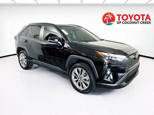 Midnight Black Metallic 2023 Toyota RAV4 XLE Premium