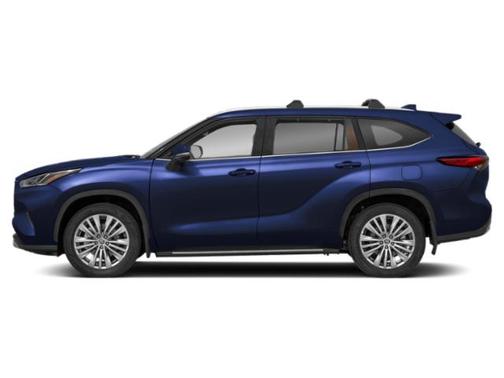 Gray 2024 Toyota Highlander Platinum