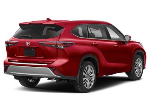 Ruby Flare Pearl 2026 Toyota Highlander Platinum