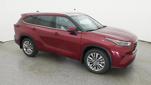 Ruby Flare Pearl 2026 Toyota Highlander Platinum