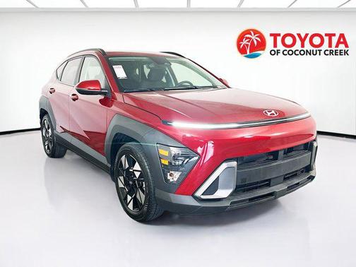 Ultimate Red Metallic 2024 Hyundai KONA SEL