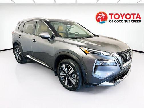 Gun Metallic 2023 Nissan Rogue Platinum