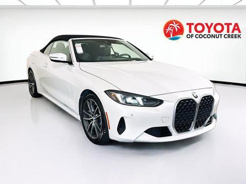 White Metallic 2025 BMW 430 i