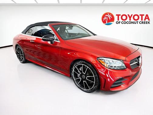 Red 2020 Mercedes-Benz C-Class C 300