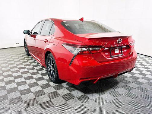 Red 2023 Toyota Camry SE