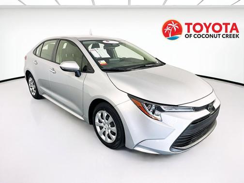 Classic Silver Metallic 2023 Toyota Corolla LE
