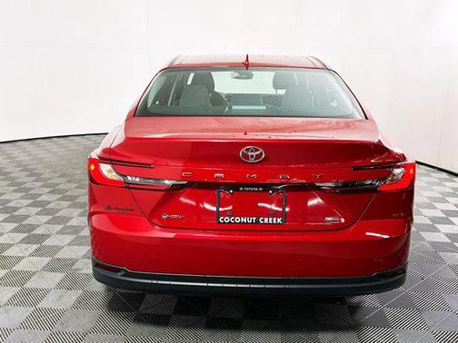 Red 2025 Toyota Camry LE