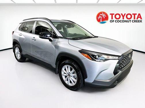 Silver 2025 Toyota Corolla Cross LE