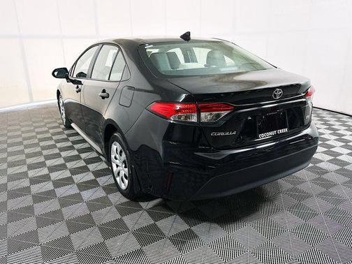 Midnight Black Metallic 2025 Toyota Corolla LE