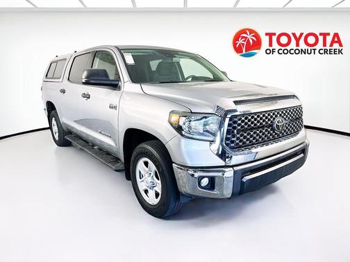 Silver Sky Metallic 2021 Toyota Tundra SR5