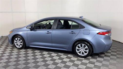 Blue 2021 Toyota Corolla LE