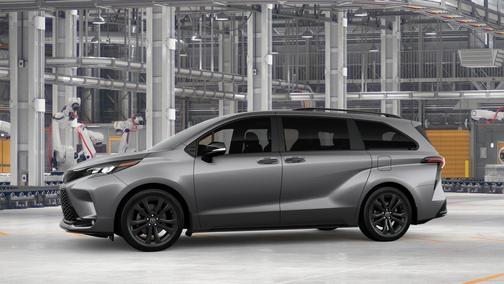 Gray 2026 Toyota Sienna XSE 7 Passenger
