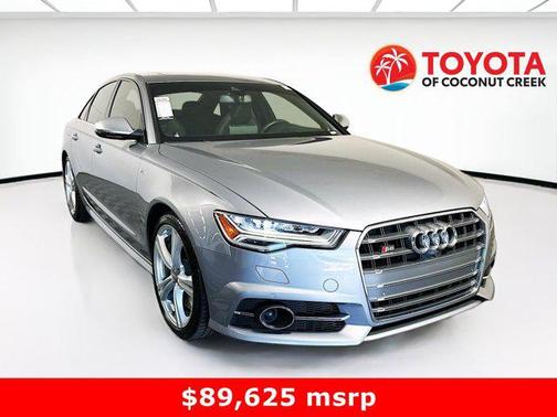 Gray Metallic 2016 Audi S6 4.0T