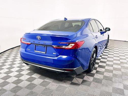 Blue 2025 Toyota Camry SE