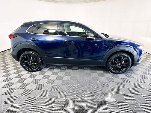Deep Crystal Blue Mica 2023 Mazda CX-30 2.5 Turbo Premium Package
