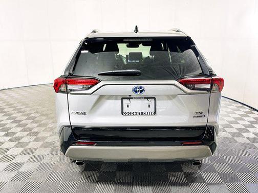 Midnight Black Metallic 2024 Toyota RAV4 Hybrid SE