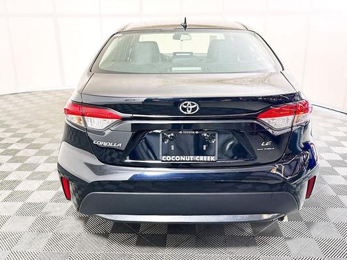 Midnight Black Metallic 2024 Toyota Corolla LE