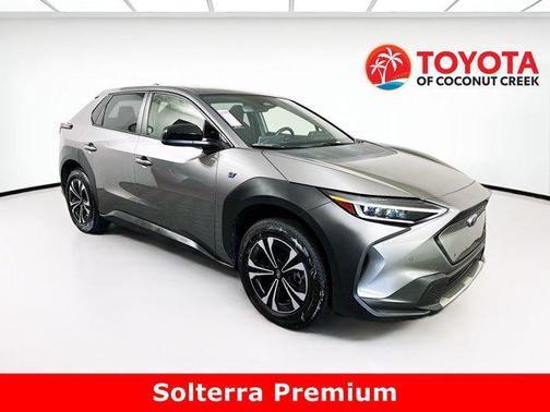 Smoked Carbon 2023 Subaru Solterra Premium