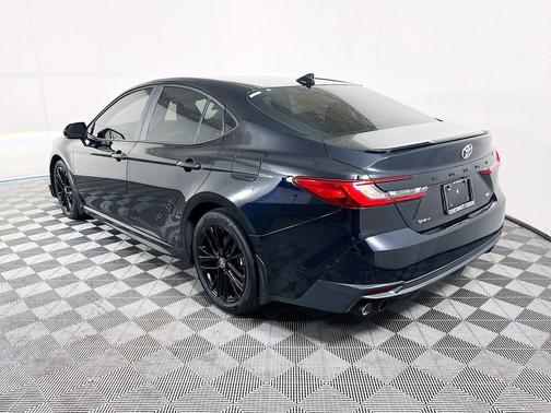 Midnight Black Metallic 2025 Toyota Camry SE