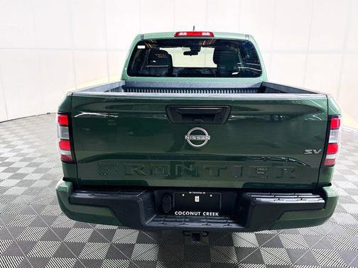 Tactical Green Metallic 2023 Nissan Frontier SV