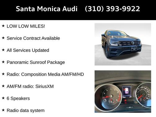 2020 Volkswagen Tiguan 2.0T SE