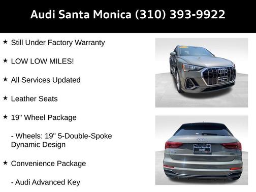 2022 Audi Q3 45 S line Premium