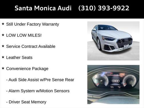 2024 Audi A5 Sportback 45 S Line Premium Plus