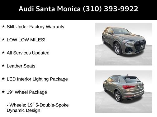 2024 Audi Q3 Premium 45 TFSI S line quattro Tiptronic