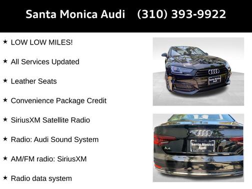 2019 Audi A4 2.0T Titanium Premium