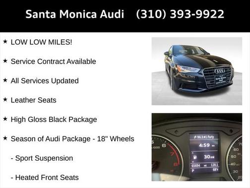 2016 Audi A3 1.8T Premium