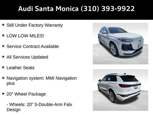 2025 Audi Q6 e-tron Premium