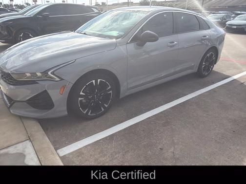 Gray 2024 Kia K5 GT-Line