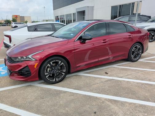 Passion Red 2022 Kia K5 GT-Line
