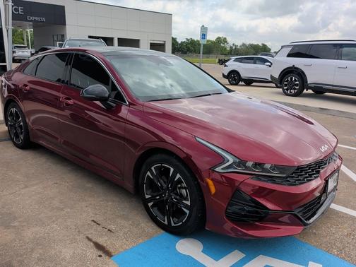 Passion Red 2022 Kia K5 GT-Line