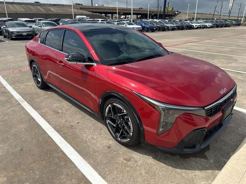 Currant Red 2025 Kia K4 GT-Line