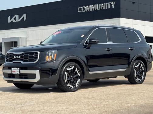 Ebony Black 2025 Kia Telluride S