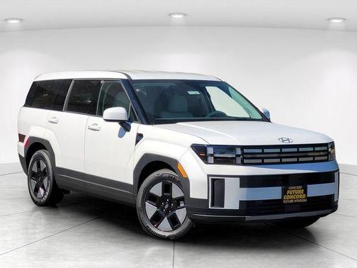 White 2026 Hyundai SANTA FE HEV SE