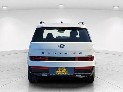 White 2026 Hyundai SANTA FE HEV Calligraphy