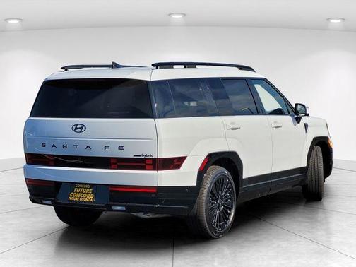 White 2026 Hyundai SANTA FE HEV Calligraphy