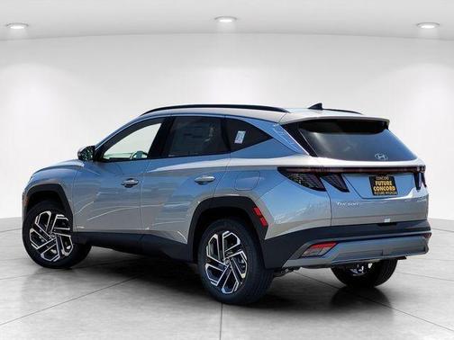 Shimmering Silver 2026 Hyundai TUCSON Hybrid Limited