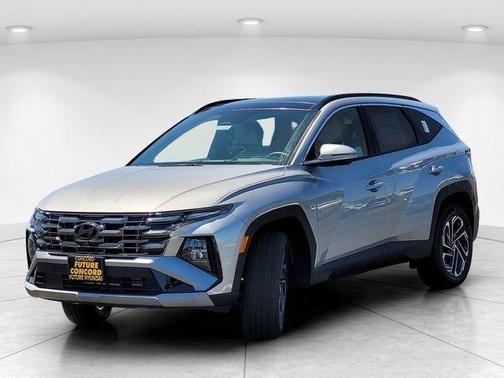 Shimmering Silver 2026 Hyundai TUCSON Hybrid Limited