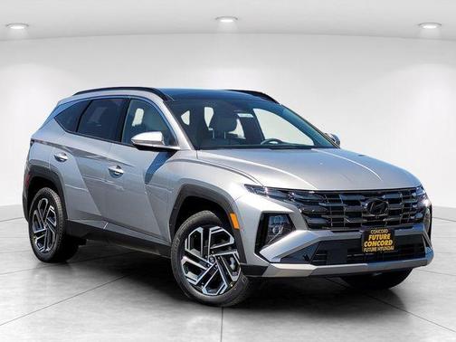 Shimmering Silver 2026 Hyundai TUCSON Hybrid Limited