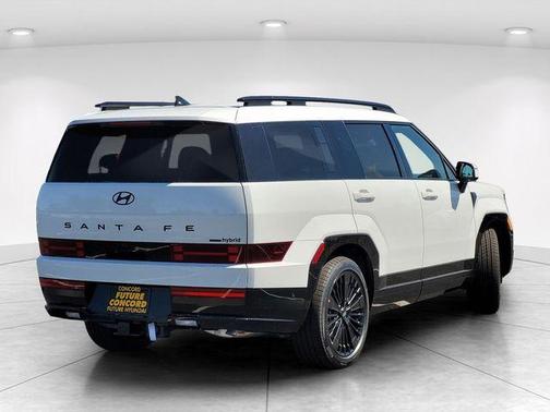 White 2026 Hyundai SANTA FE HEV Calligraphy