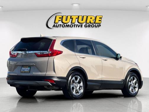Tan 2017 Honda CR-V EX-L